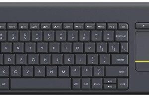 Logitech Wireless Touchpad Keyboard K400 Black